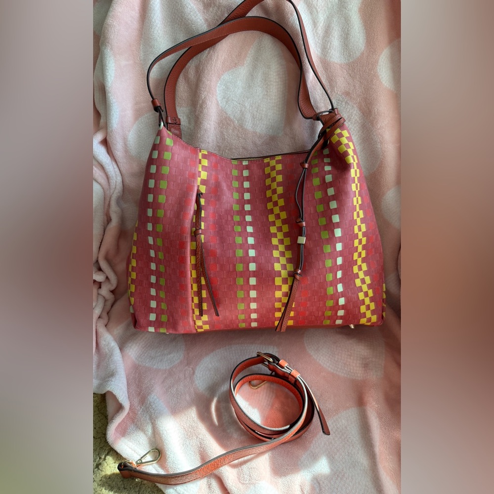 Vince Camuto Tania Convertible Leather Tote NWOT
